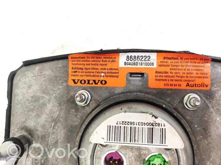 Volvo S60 Airbag de volant 8686222