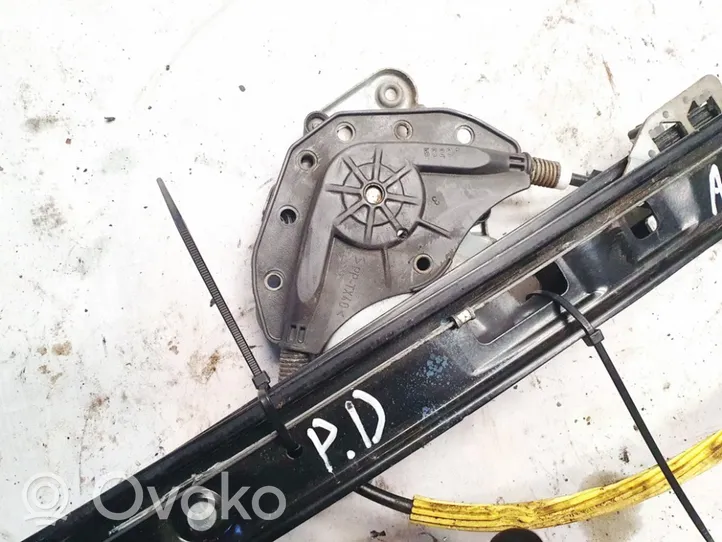 BMW 3 E46 Front door window regulator motor 676283620640