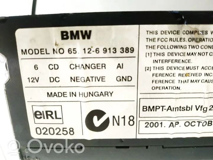 BMW 3 E46 Zmieniarka płyt CD/DVD 6913389