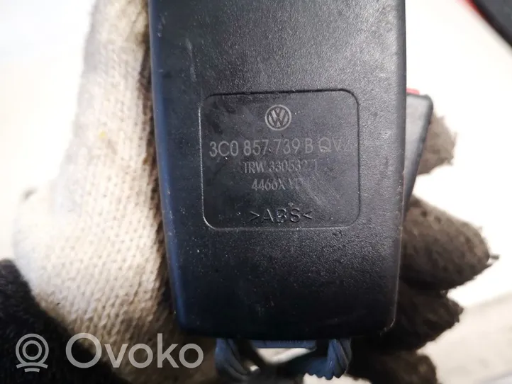 Volkswagen PASSAT B6 Vidējās jostas sprādze (aizmugurē) 3c0857739b