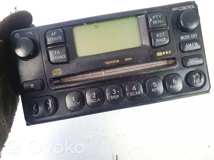 Toyota Avensis Verso Unità principale autoradio/CD/DVD/GPS 8612044080