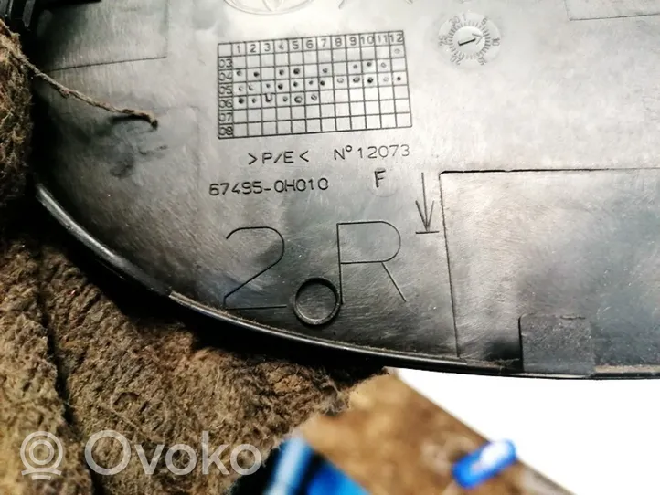 Toyota Aygo AB10 Inne części wnętrza samochodu 674950H010