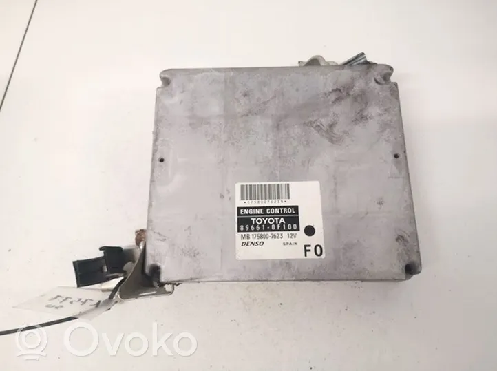 Toyota Corolla Verso AR10 Calculateur moteur ECU 896610f100