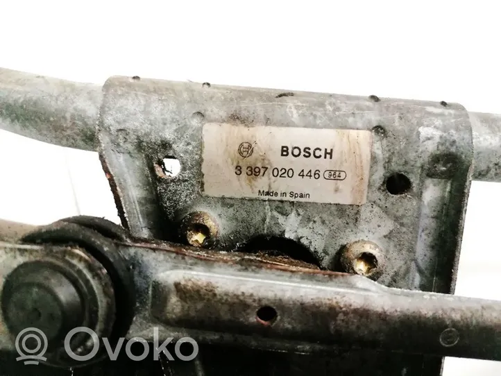 Peugeot 206 Mechanizm i silniczek wycieraczek szyby przedniej / czołowej 3397020446