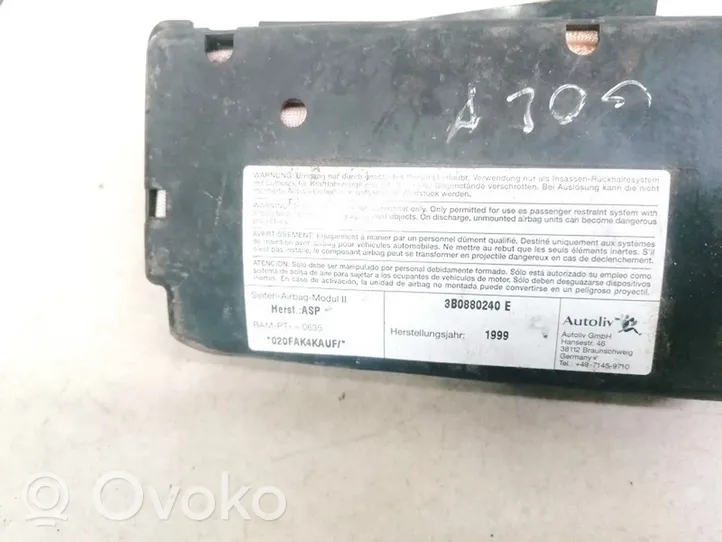 Volkswagen Golf III Poduszka powietrzna Airbag fotela 3b0880240e