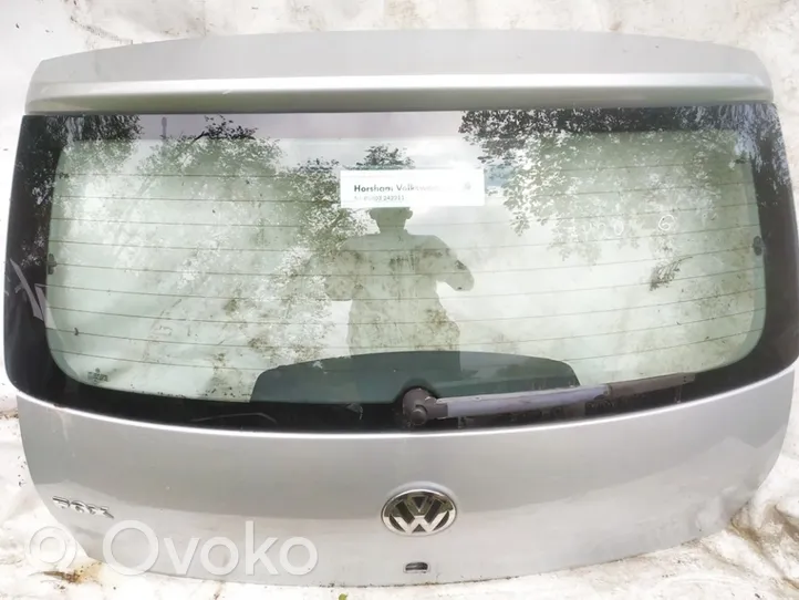 Volkswagen Fox Tylna klapa bagażnika sidabrinis