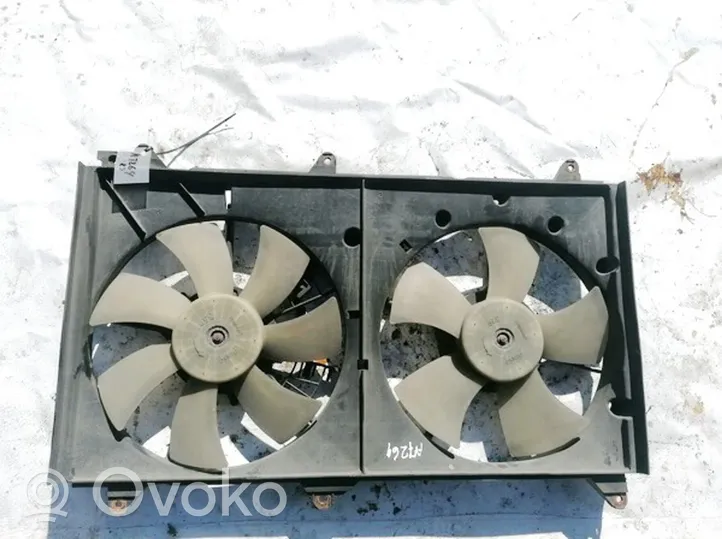 Toyota Avensis T250 Radiator cooling fan shroud 