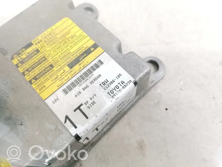 Toyota Yaris Module de contrôle airbag 891700D230