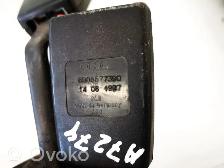 Audi A4 S4 B5 8D Middle seatbelt buckle (rear) 8d0857739d