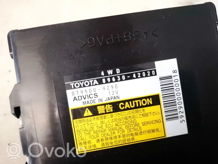 Toyota RAV 4 (XA30) Otras unidades de control/módulos 8963042020