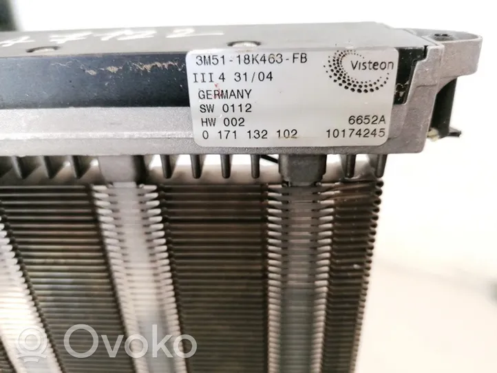 Volvo V50 Electric cabin heater radiator 3M5118K463FB