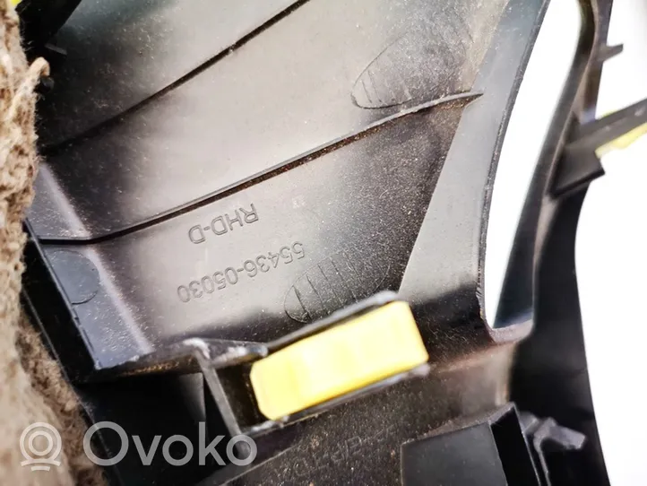 Toyota Avensis T270 Inne części wnętrza samochodu 5543605030