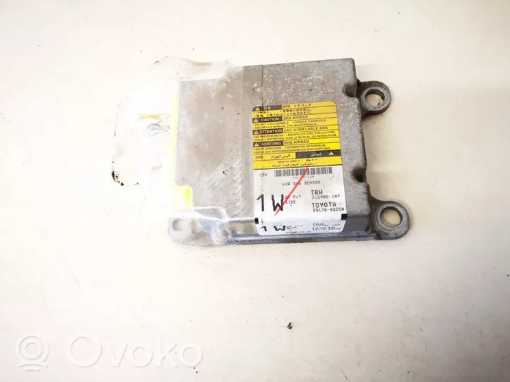 Toyota Yaris Module de contrôle airbag 891700d250