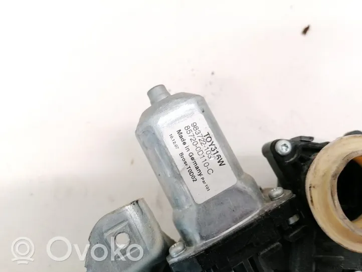 Toyota Yaris Etuoven ikkunan nostomoottori 983722103