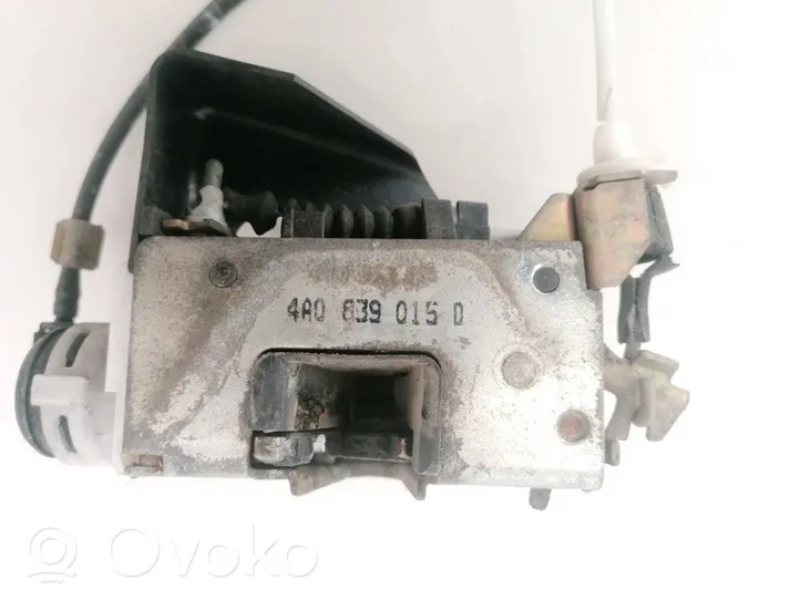 Audi A6 S6 C4 4A Rear door lock 4A0839015D