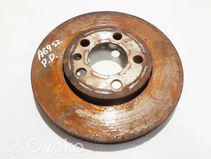 Volkswagen Fox Front brake disc ventiliuojamas