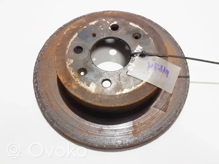 Honda Civic Rear brake disc neventiliuojamas