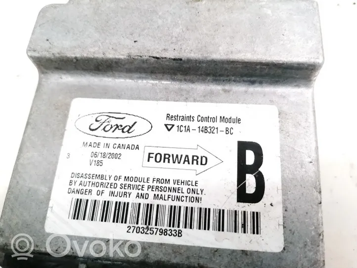 Ford Transit Sterownik / Moduł Airbag 1C1A14B321BC