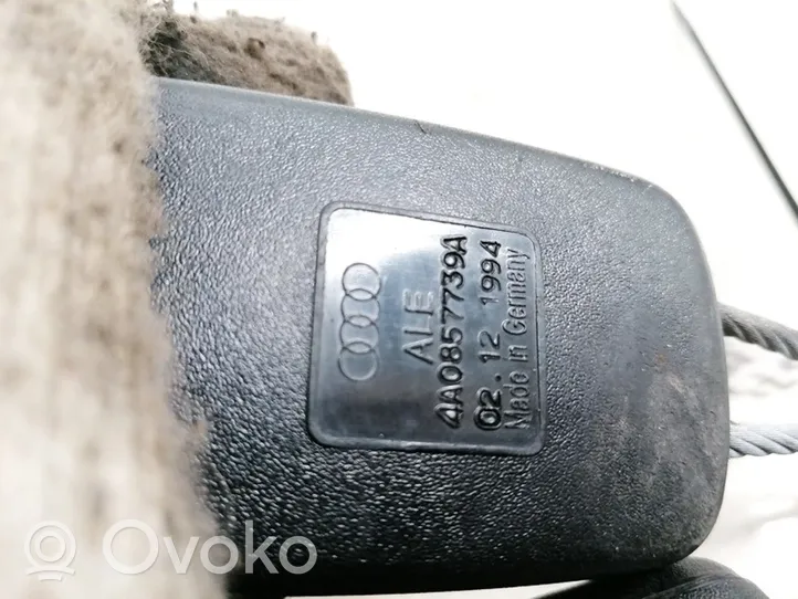 Audi A6 S6 C4 4A Rear seatbelt buckle 4A0857739A