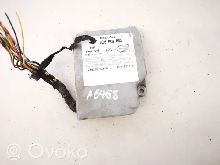 Skoda Octavia Mk1 (1U) Airbag control unit/module 6q0909605