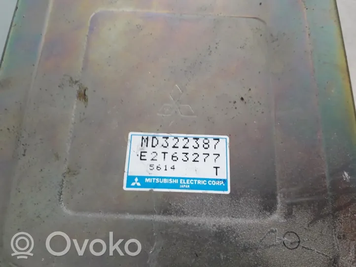 Mitsubishi Carisma Sterownik / Moduł ECU MD322387