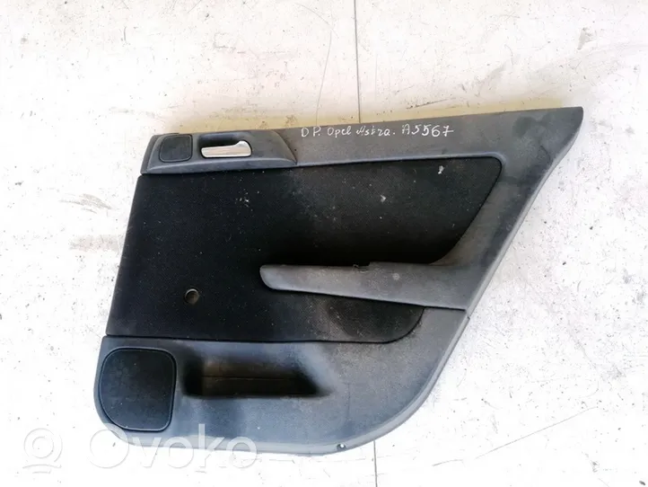 Opel Astra G Garniture panneau de porte arrière 009101374