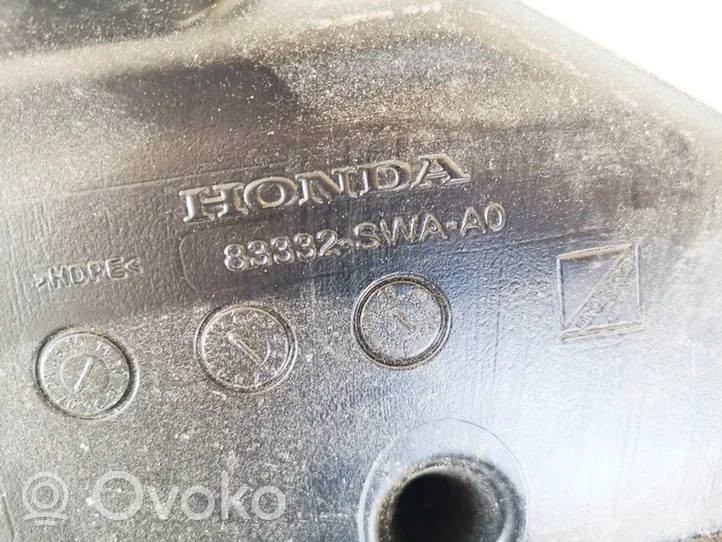Honda CR-V Air intake hose/pipe 83332swaa0