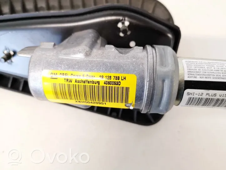 Opel Corsa C Poduszka powietrzna Airbag fotela 13128733