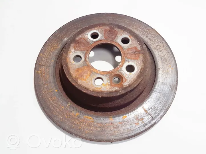 Ford Mondeo MK IV Rear brake disc neventiliuojamas