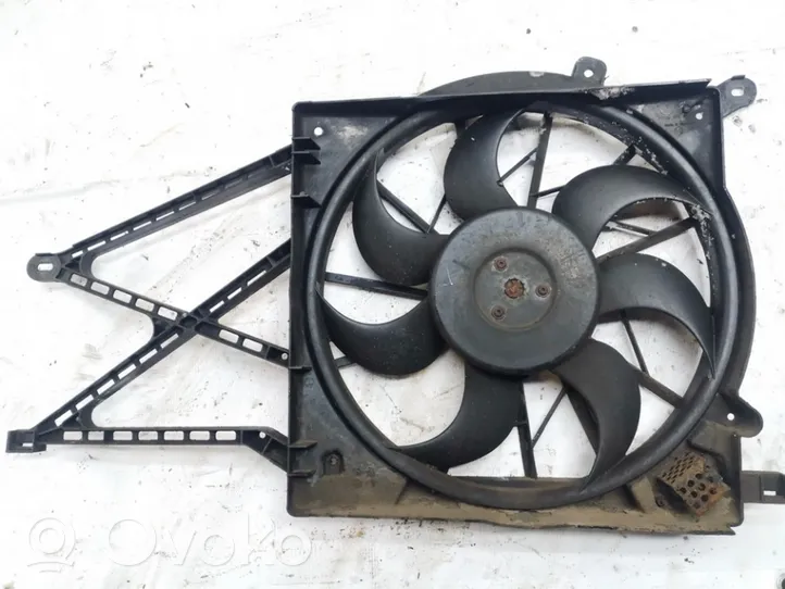 Opel Zafira A Radiator cooling fan shroud 24431825