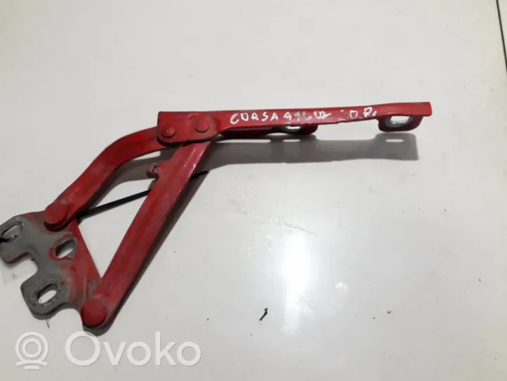 Opel Corsa D Charnière, capot moteur 