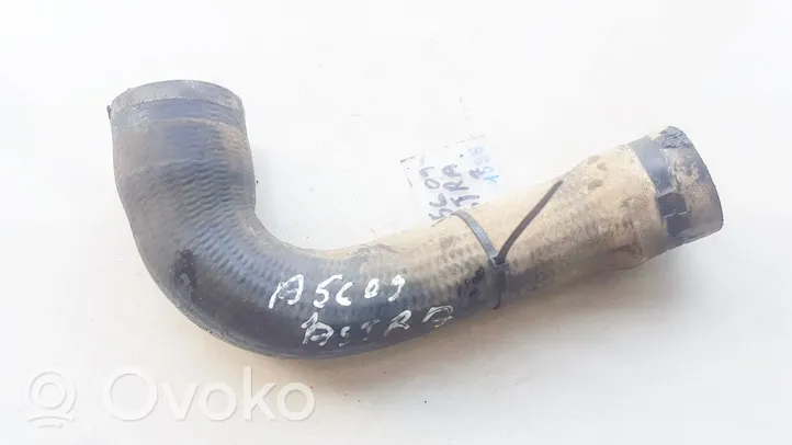 Opel Astra G Tube d'admission de tuyau de refroidisseur intermédiaire 9129165