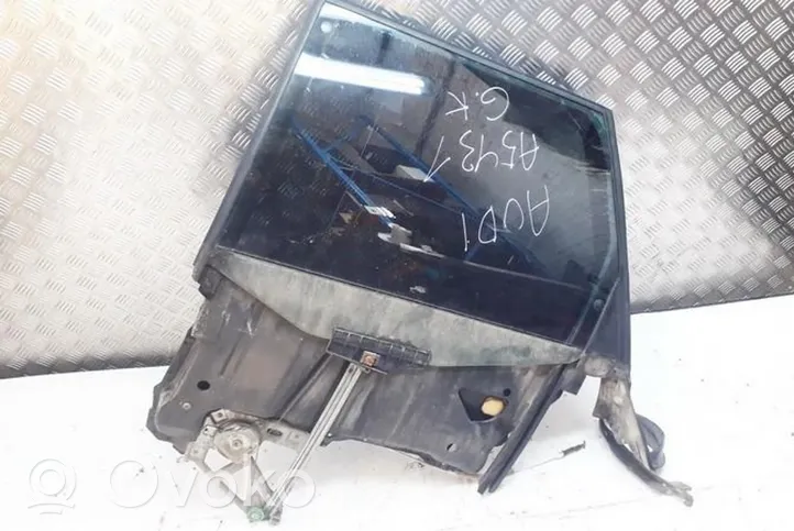 Audi A6 S6 C4 4A Rear door window/glass frame 