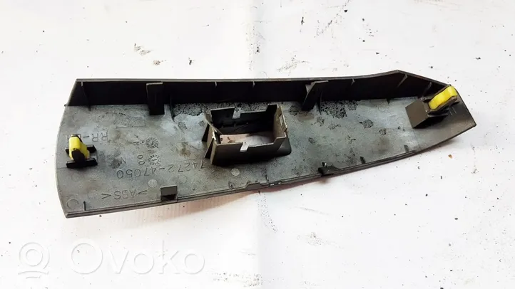 Toyota Prius (XW20) Rivestimento pulsantiera finestrino della portiera anteriore 7427247050