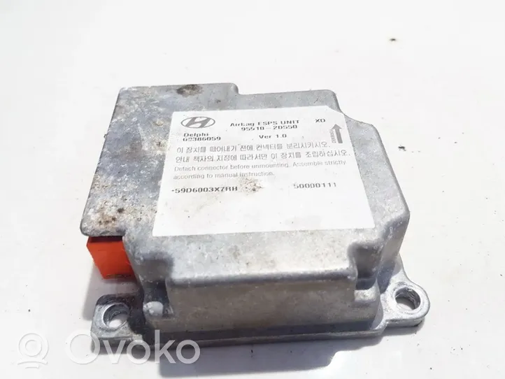 Hyundai Elantra Unidad de control/módulo del Airbag 959102D550