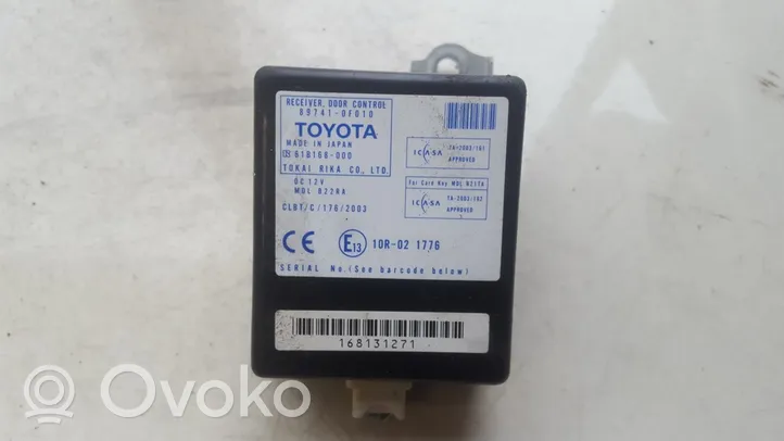 Toyota Corolla Verso AR10 Durų elektronikos valdymo blokas 897410F010