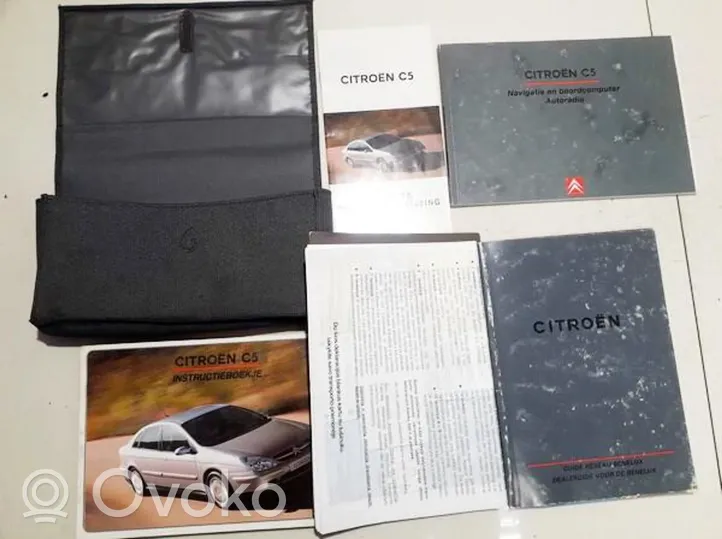 Citroen C5 Owners service history hand book 