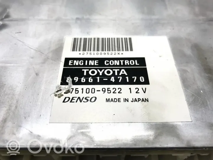 Toyota Prius (XW20) Centralina/modulo del motore 8966147170