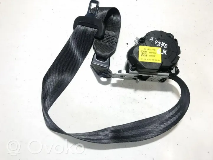 Skoda Fabia Mk3 (NJ) Cintura di sicurezza posteriore 6v0857447