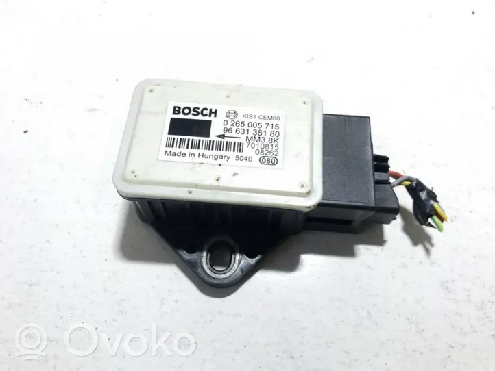 Citroen C4 Grand Picasso Sensore di imbardata accelerazione ESP 0265005715