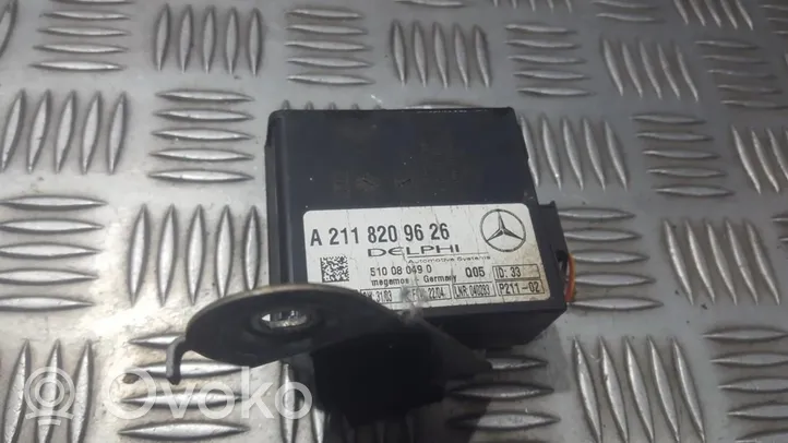 Mercedes-Benz E W211 Centralina/modulo allarme A2118209626