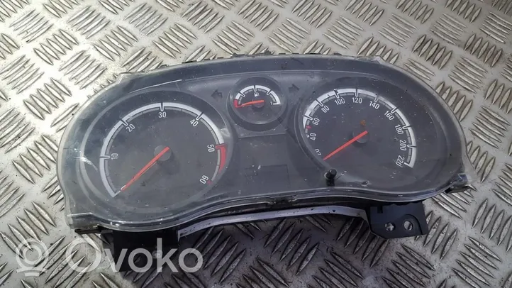 Opel Corsa D Compteur de vitesse tableau de bord 1563667