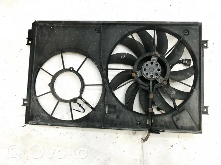 Audi A3 S3 8P Radiator cooling fan shroud 885002655