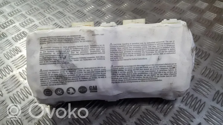 Opel Astra H Poduszka powietrzna Airbag pasażera 24451349