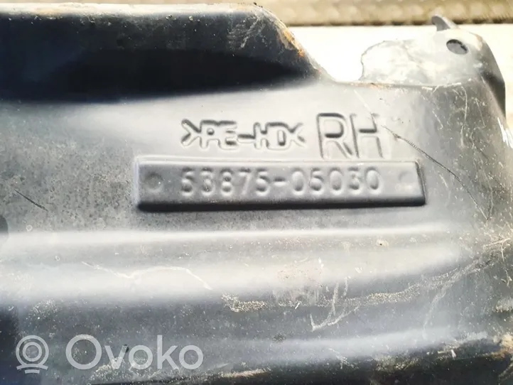 Toyota Avensis T220 Etupyörän sisälokasuojat 5387505030