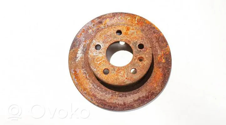 Opel Zafira A Rear brake disc neventiliuojamas