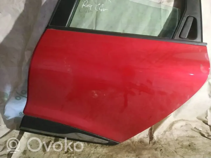 Renault Clio IV Portiera posteriore raudonos