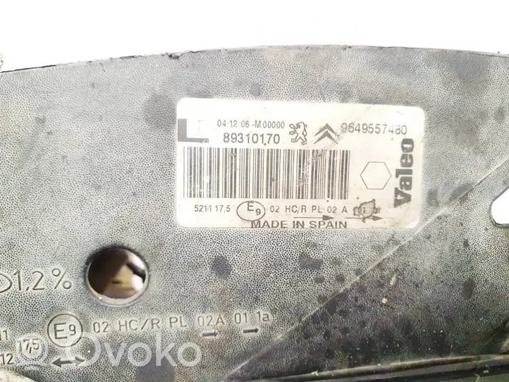 Citroen Xsara Picasso Phare frontale 9649557480