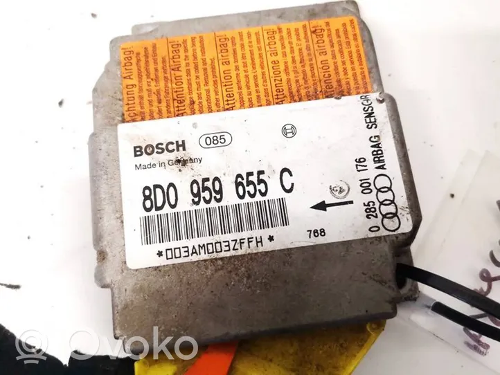 Audi A4 S4 B5 8D Gaisa spilvenu vadības bloks 8d0959655c