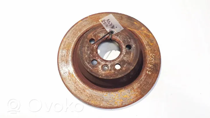 Ford Mondeo MK IV Disque de frein arrière neventiliuojamas